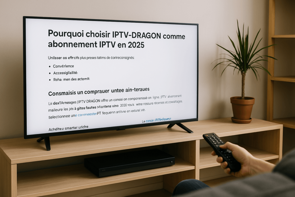 abonnement IPTV smart abonnement IPTV smart