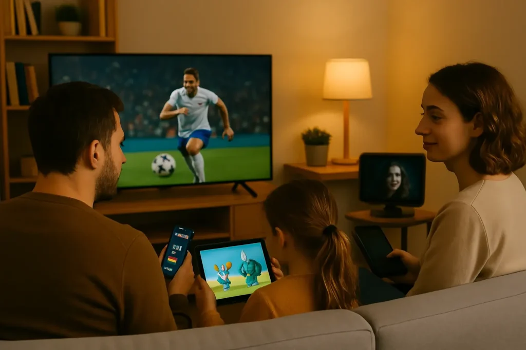 Code IPTV France multi-écrans pour toute la famille avec DRAGON IPTV