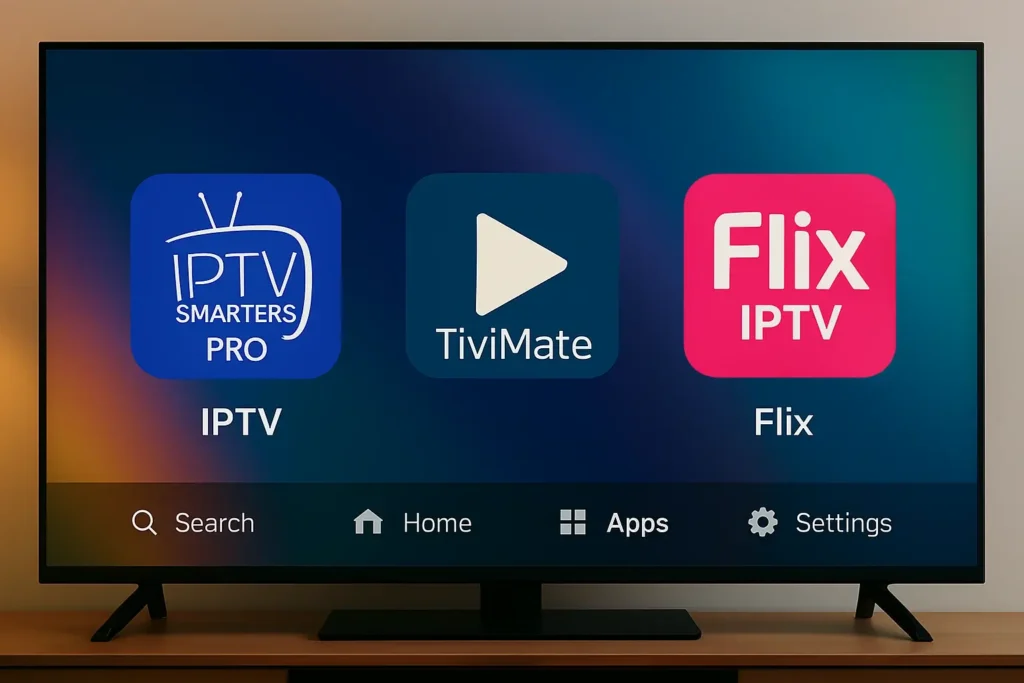 Acheter abonnement IPTV compatible avec toutes les applications IPTV populaires en France