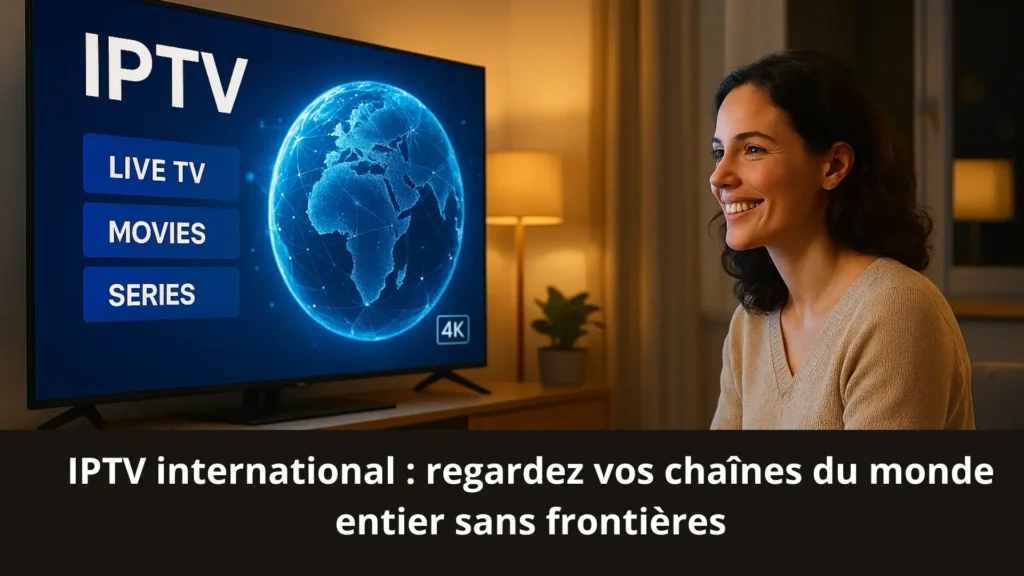 IPTV international : regardez vos chaînes du monde entier sans frontières
