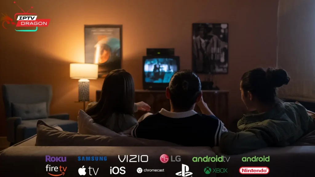 Interface utilisateur IPTV en 4K avec codeiptv actif – abonnement IPTV France haute qualité 2025