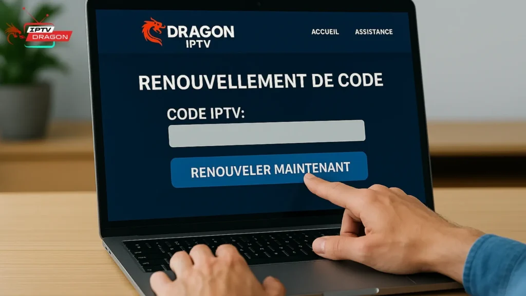 Renouveler codeiptv en ligne via Dragon IPTV – Processus rapide et sécurisé