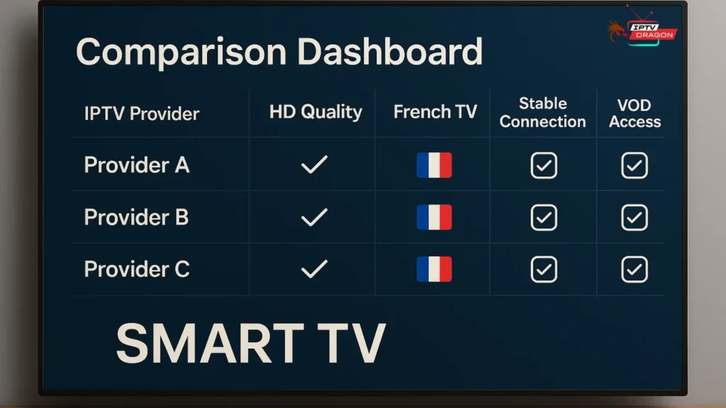 Meilleure IPTV France – Comparatif des critères clés pour choisir une IPTV fiable
