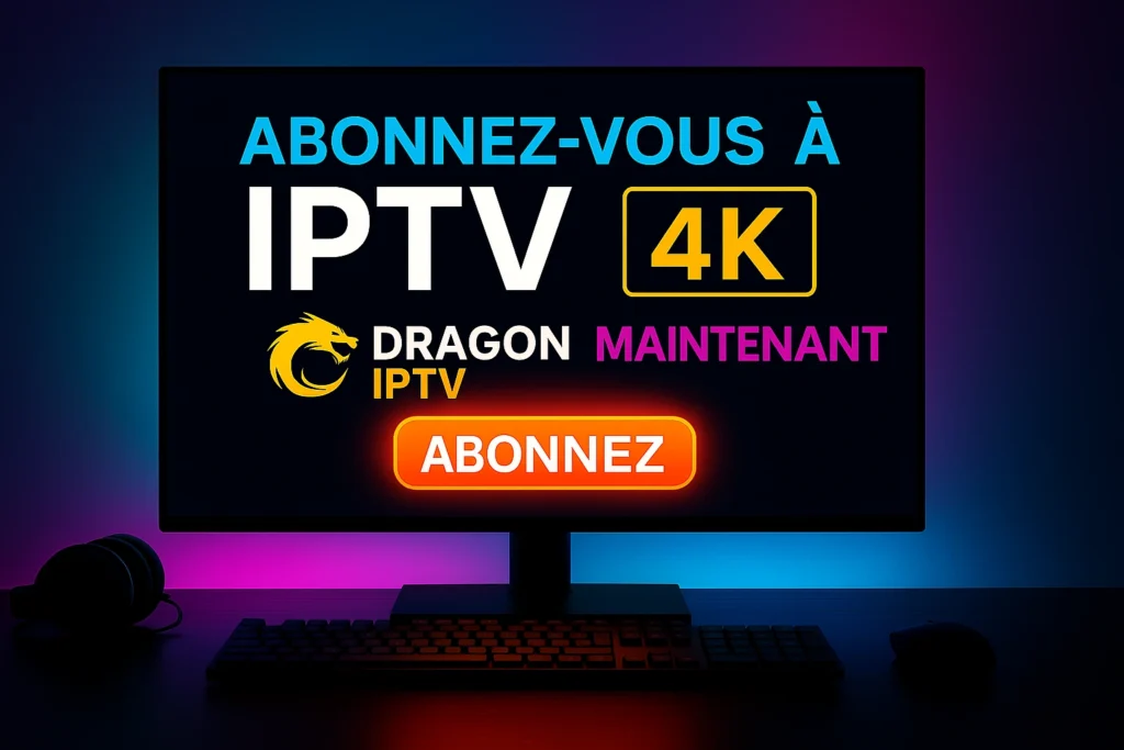 IPTV sur PC avec Dragon IPTV – meilleure qualité 4K en 2025