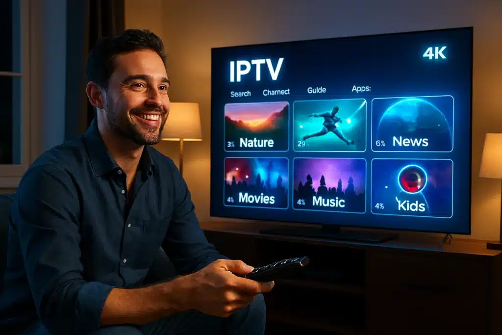 client satisfait avec abonnement iptv france et offre iptv pas cher