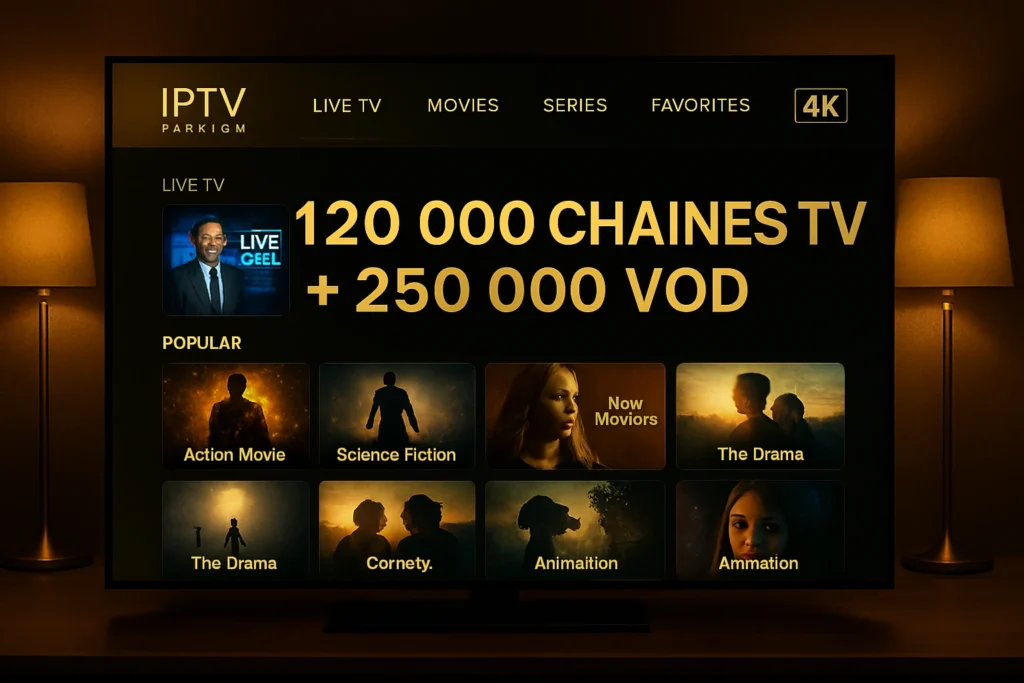 Abonnement IPTV France fiable avec achat code IPTV DRAGON IPTV