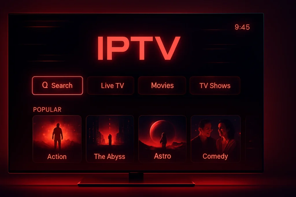 Hot IPTV Abonnement 2025 – meilleur IPTV premium en France avec chaînes 4K et VOD illimité