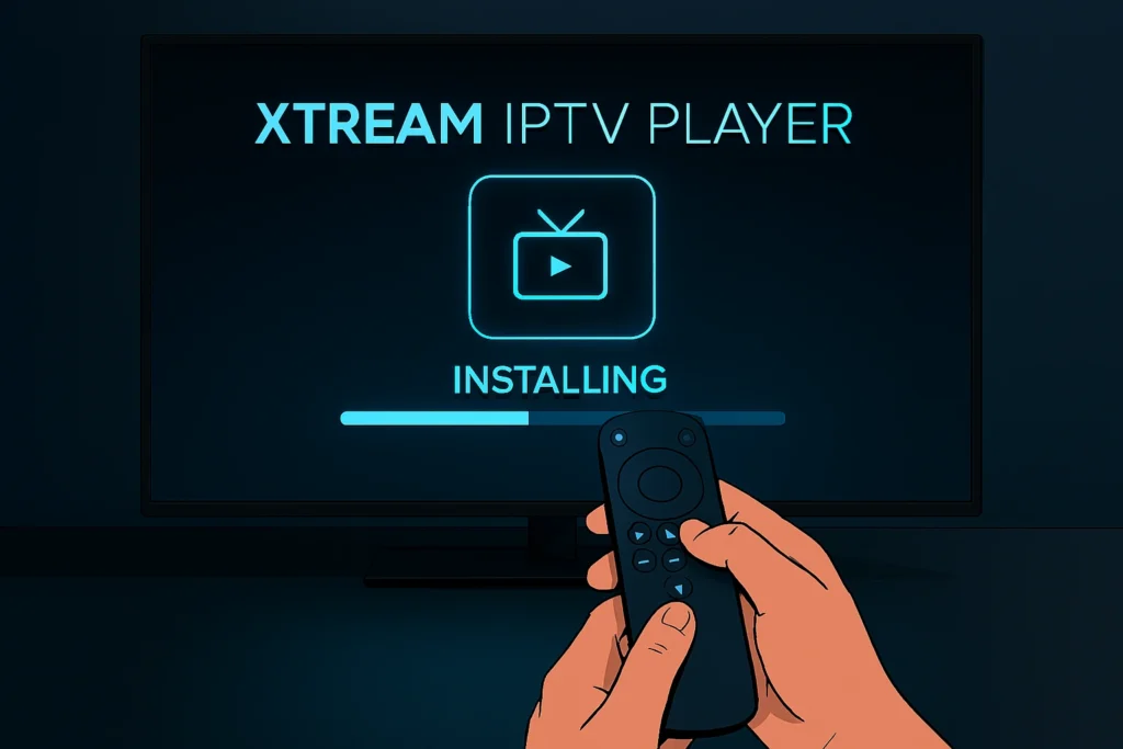 Installer Xtream IPTV Player sur Smart TV et Android – installation facile et rapide