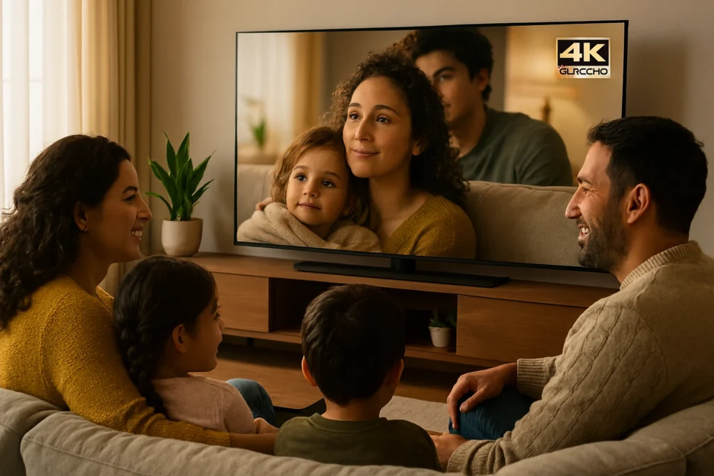 abonnement iptv 4K via iptv streaming ott pour partager des moments familiaux exclusifs