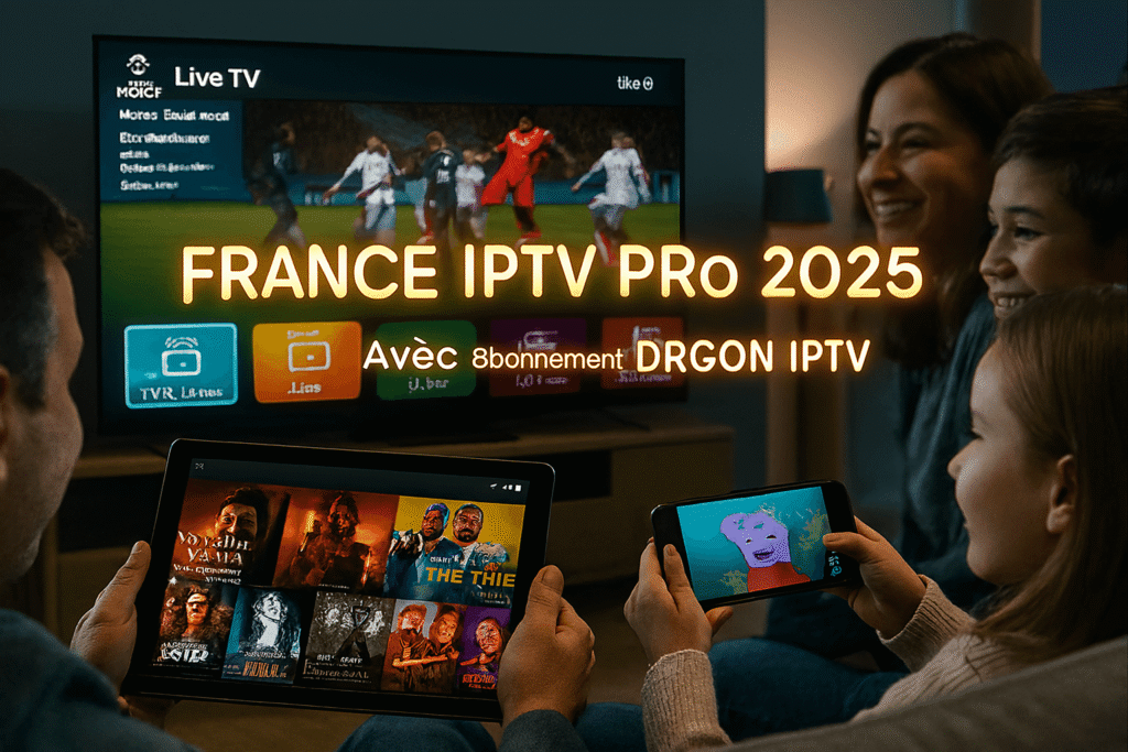 France IPTV Pro 2025 – Meilleur abonnement IPTV France avec DRAGON IPTV en 4K UHD