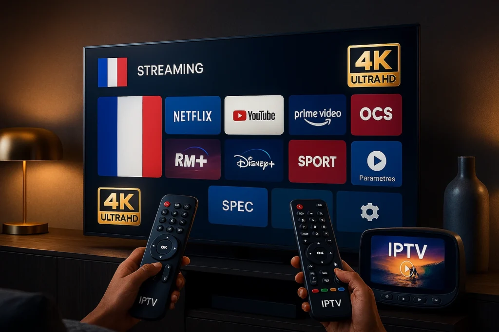 Technologie IPTV 4K expliquée - Comment fonctionne un abonnement IPTV premium en France