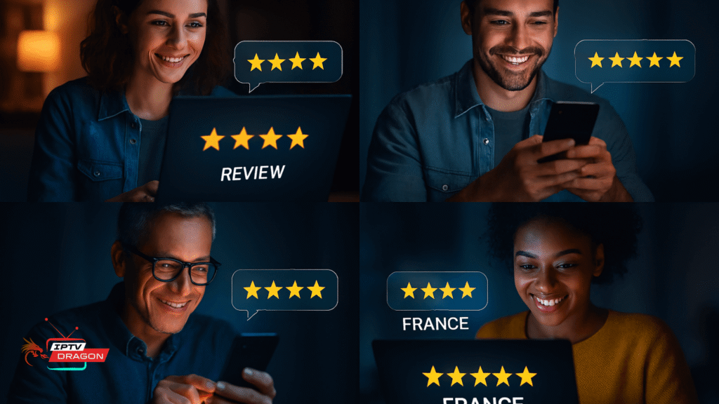 opinion utilisateurs iptv – Retours positifs des clients sur l’expérience IPTV en France.
