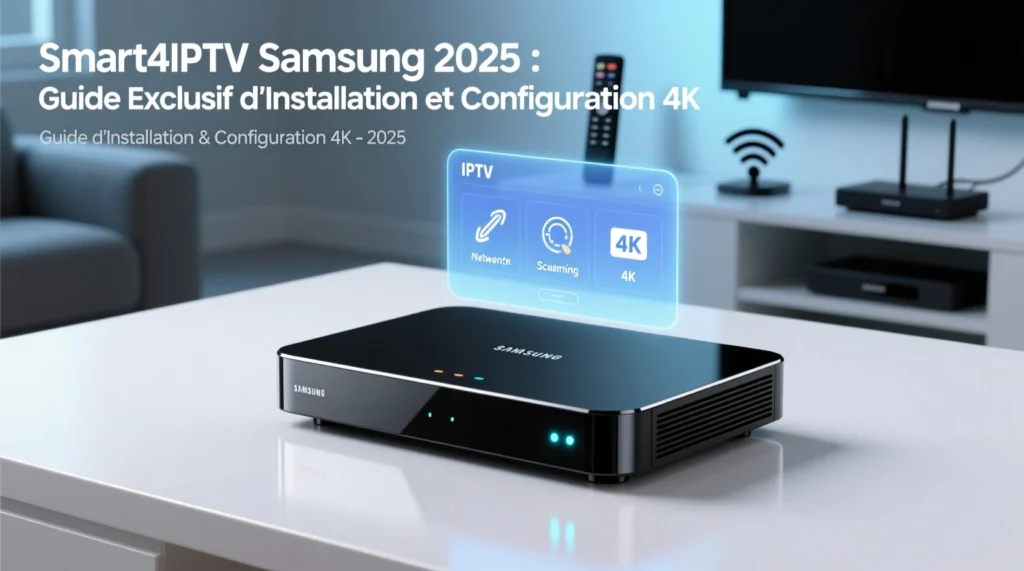 Smart4IPTV Samsung 2025 : Guide Exclusif d'Installation et Configuration 4K