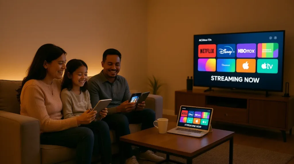 Abonnement iptv exclusif multi-écrans pour toute la famille avec contrôle parental