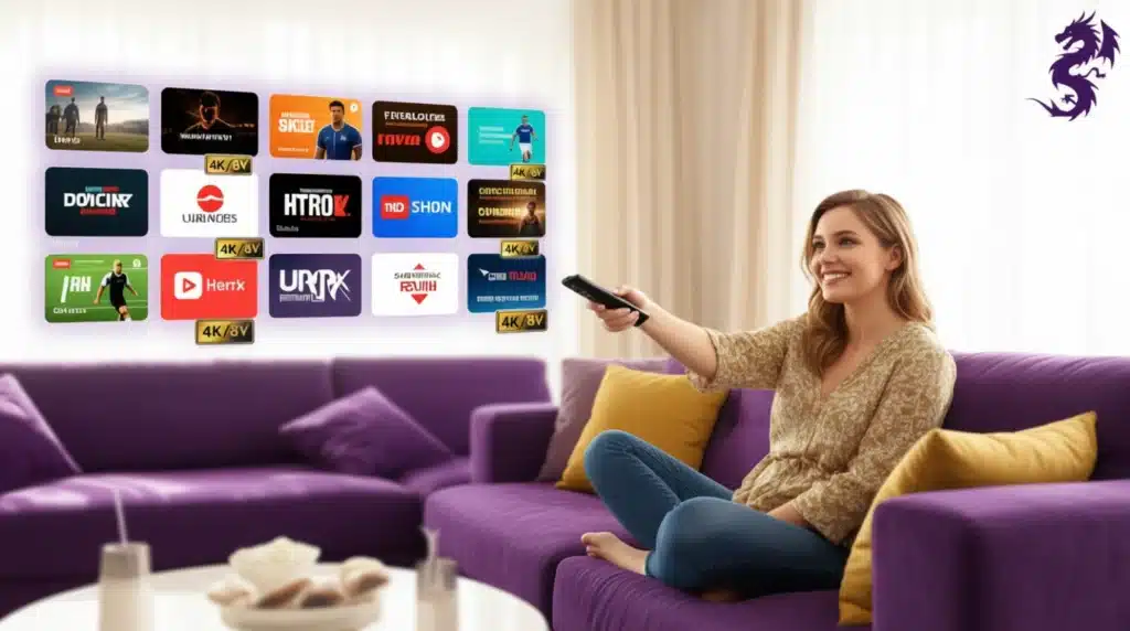 IPTV gratuit sans code - Sophie Durand teste Dragon IPTV sur sa Smart TV 4K