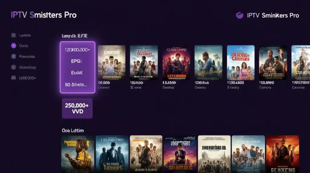 Code IPTV Smarters Pro gratuit 2025 - Interface Dragon IPTV