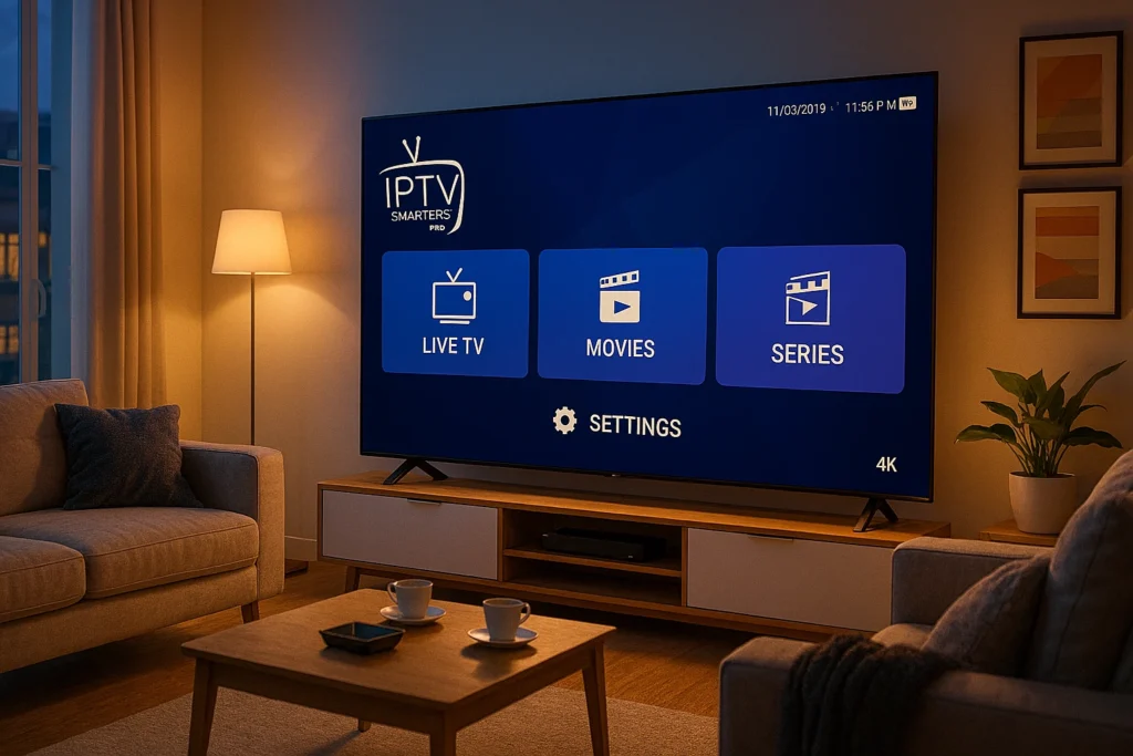 Découvrez l'[iptv smarters pro abonnement] sur votre TV 4K pour un streaming fluide et premium.