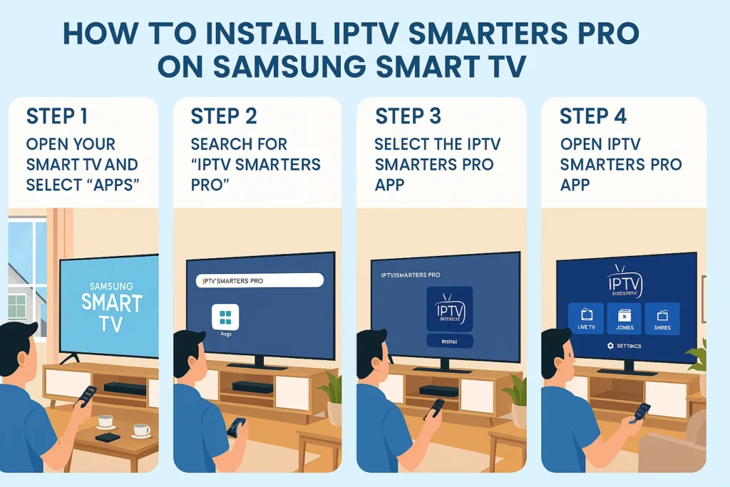 Guide d'[activation iptv smarters pro] sur votre Smart TV étape par étape.