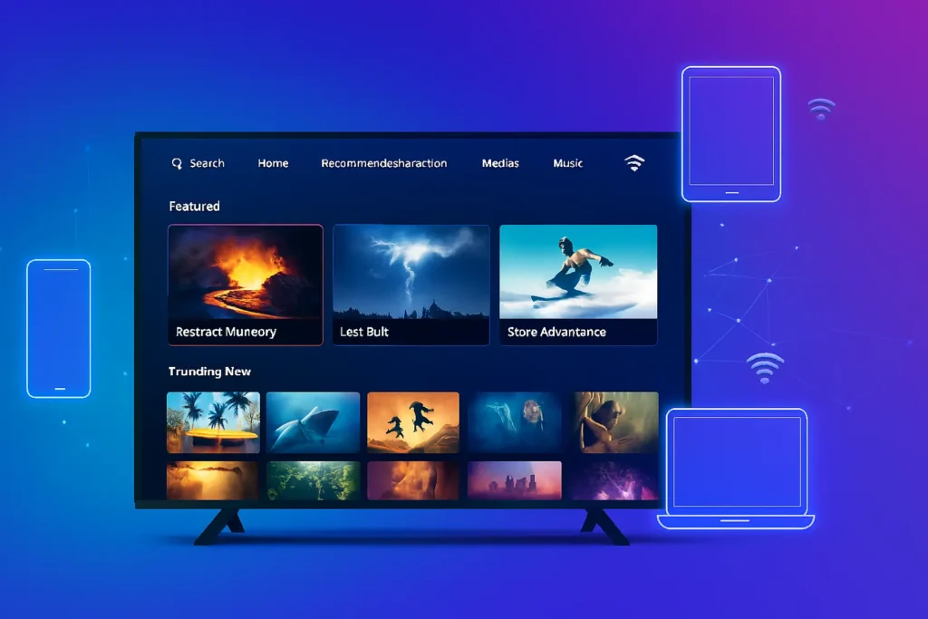 IRON IPTV France - Abonnement IPTV streaming multi-écrans pour Smart TV