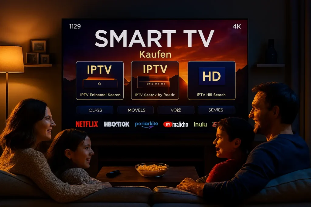 Expérience ultime IPTV Kaufen avec iptv premium kaufen et iptv hd kaufen en 4K UHD