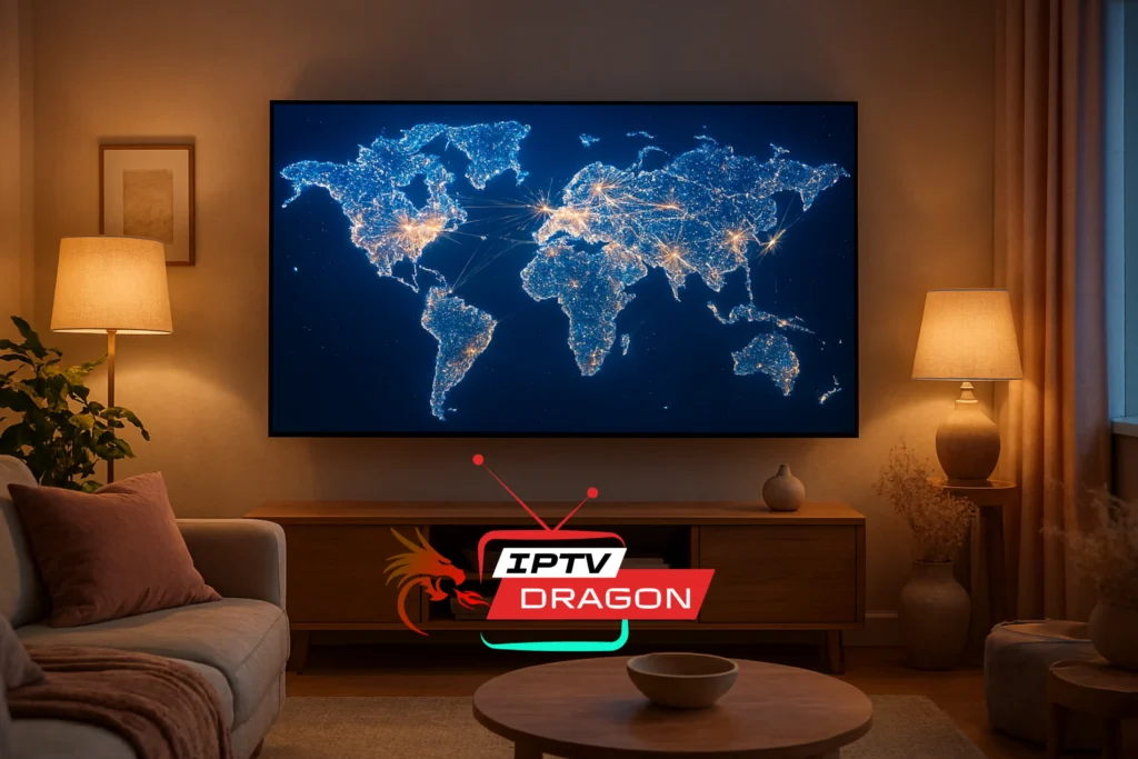 iptv chaines internationales sur Smart TV avec accès global au contenu