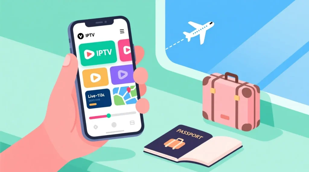 xtream iptv iphone application pour regarder la TV en voyage