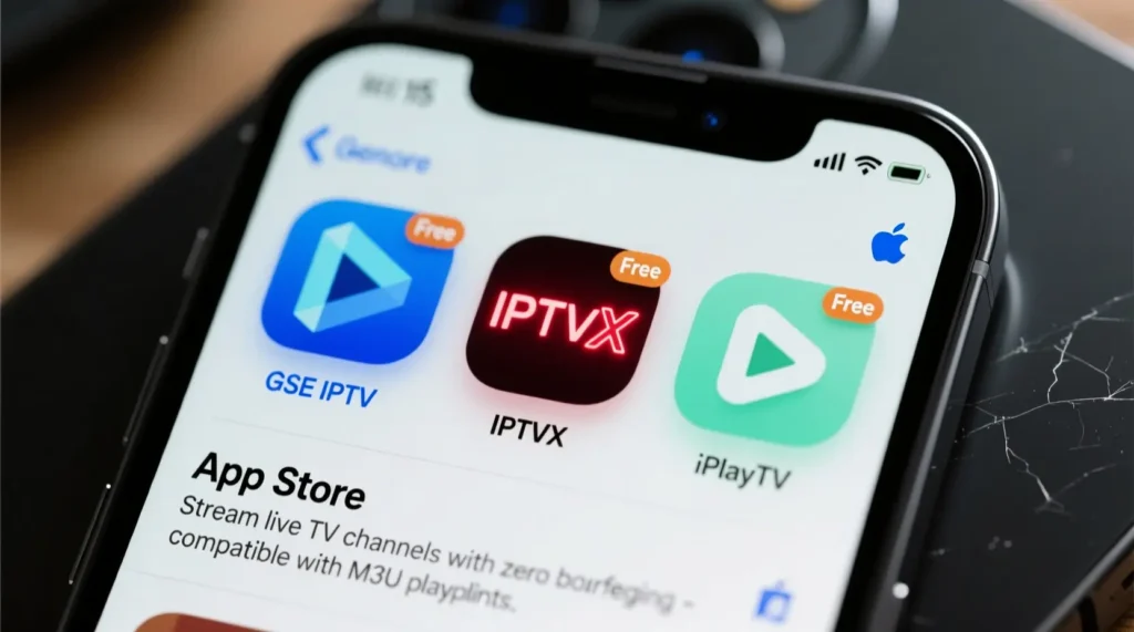 Télécharger une application IPTV sur iPhone pour utiliser xtream iptv
