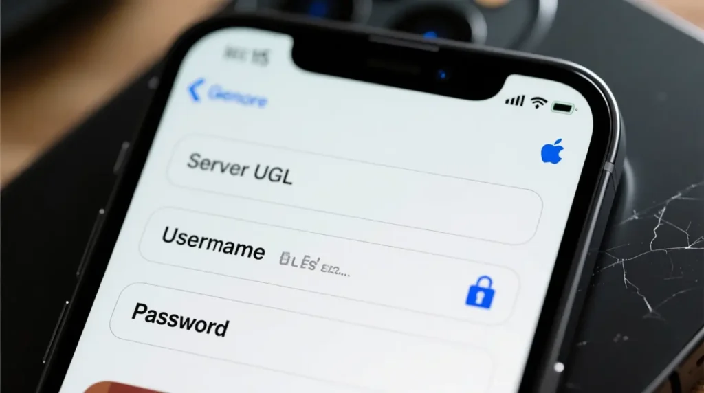 Saisir xtream iptv code sur iPhone pour activer l’abonnement IPTV
