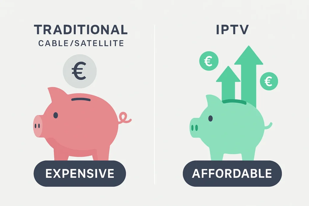 Programme télé iptv partagé en famille sur plusieurs écrans simultanément