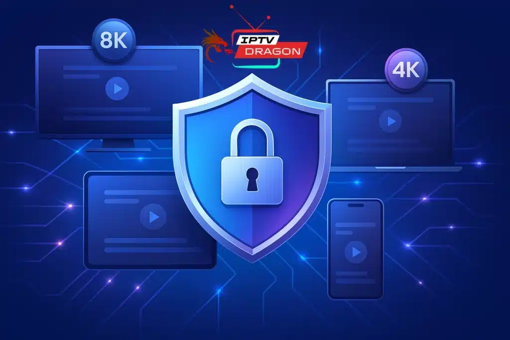 Fournisseur IPTV sécurisé avec protection maximale sur tous les appareils
