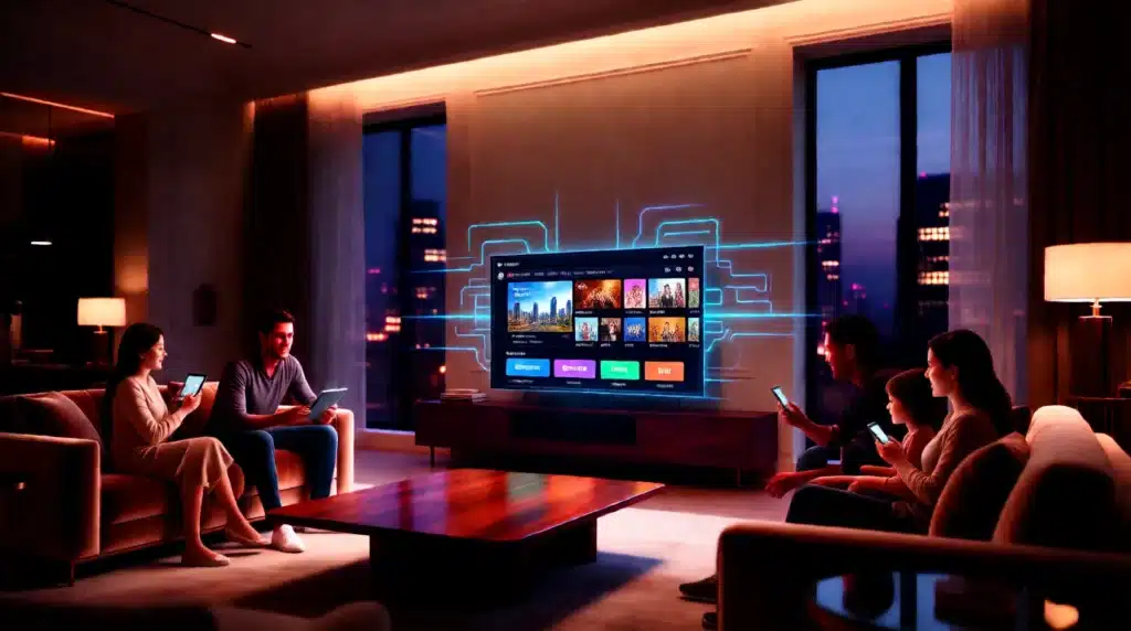 Abonnement IPTV fiable avec multi-screen et profils enfants
