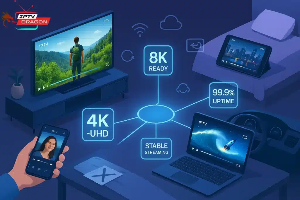 Abonnement IPTV 2026 multi-écrans compatibilité tous appareils smartphone tablette TV
