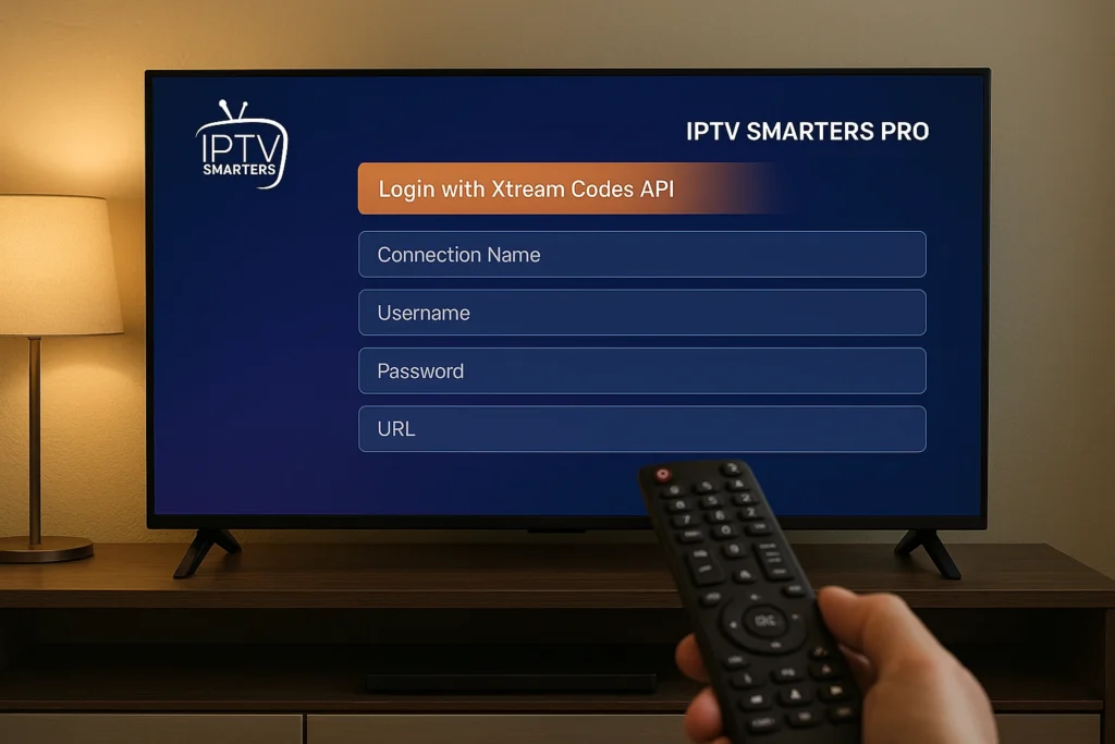 Comment activer Xtream IPTV sur Smart TV Android écran configuration codes activation