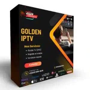 Golden IPTV abonnement 12 mois