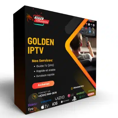 Golden IPTV abonnement 12 mois
