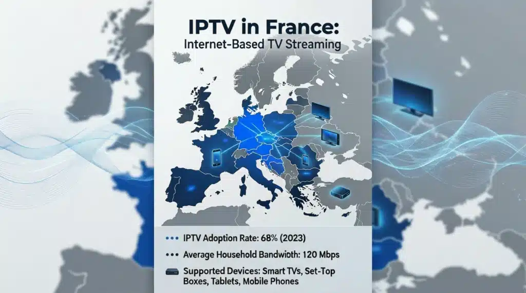 Fonctionnement de l’IPTV en France avec un service IPTV fiable et légal
