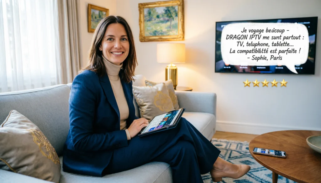 temoignage client satisfait abonnement pluton ott alternative dragon iptv france utilisatrice
