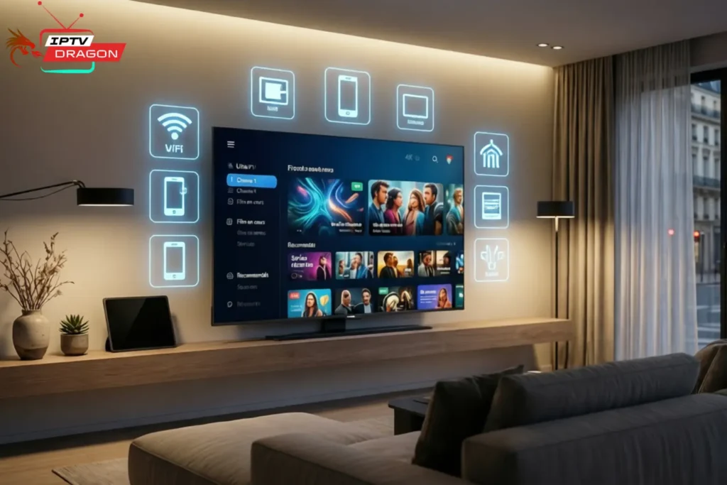 IPTV France expliqué simplement avec abonnement iptv accessible sur tous les appareils connectés