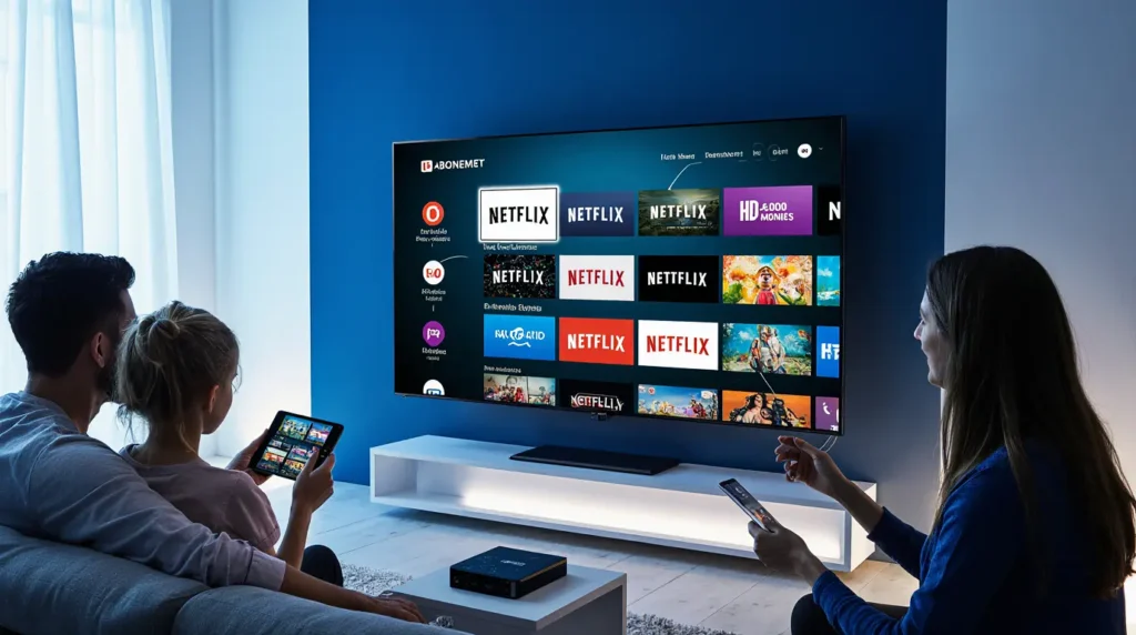 Iron IPTV Abonnement guide complet - Service IPTV prix 55,79€ par an multi-appareils Smart TV famille