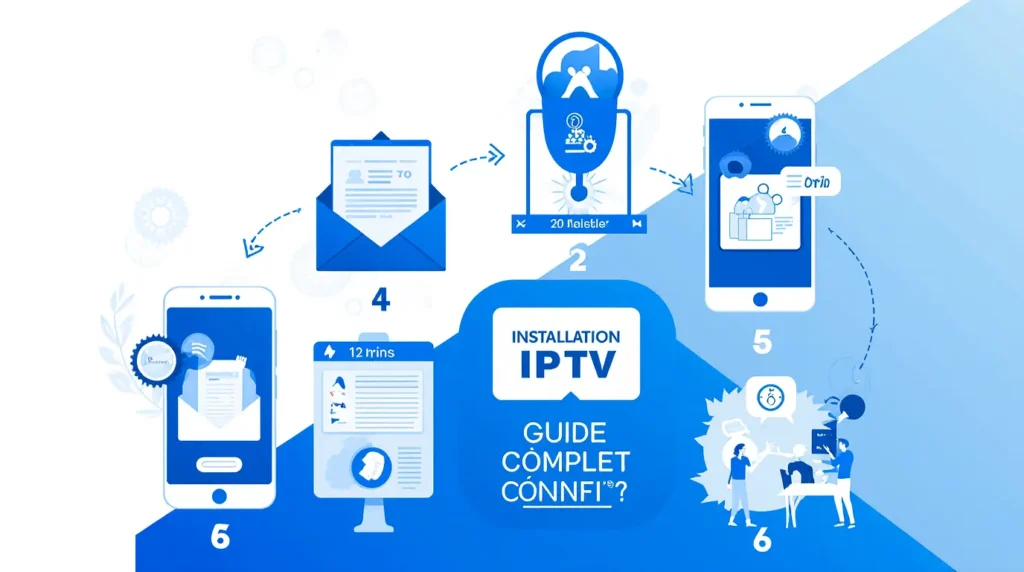 Comment installer IPTV France tutoriel - Installation abonnement IPTV France 12 mois 4 étapes simples 5 minutes