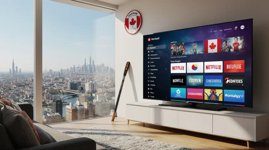 IPTV Quebec 2026: streaming 4K francophone sur Smart TV avec chaînes québécoises et canadiennes