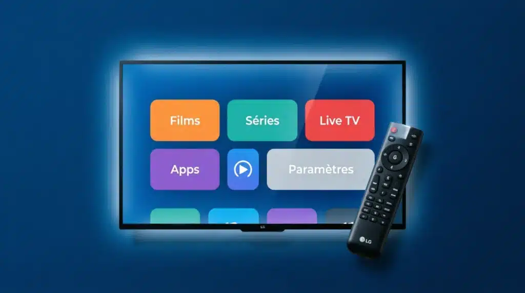  iptv en smart tv LG configuration application webOS guide 2026