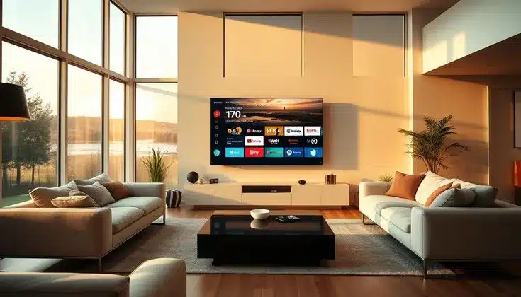 Sur Smart TV Samsung, ss iptv offre une expérience native fluide et rapide à configurer.