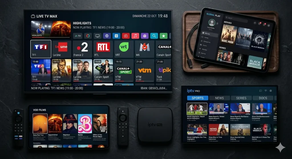 meilleur IPTV Belgique